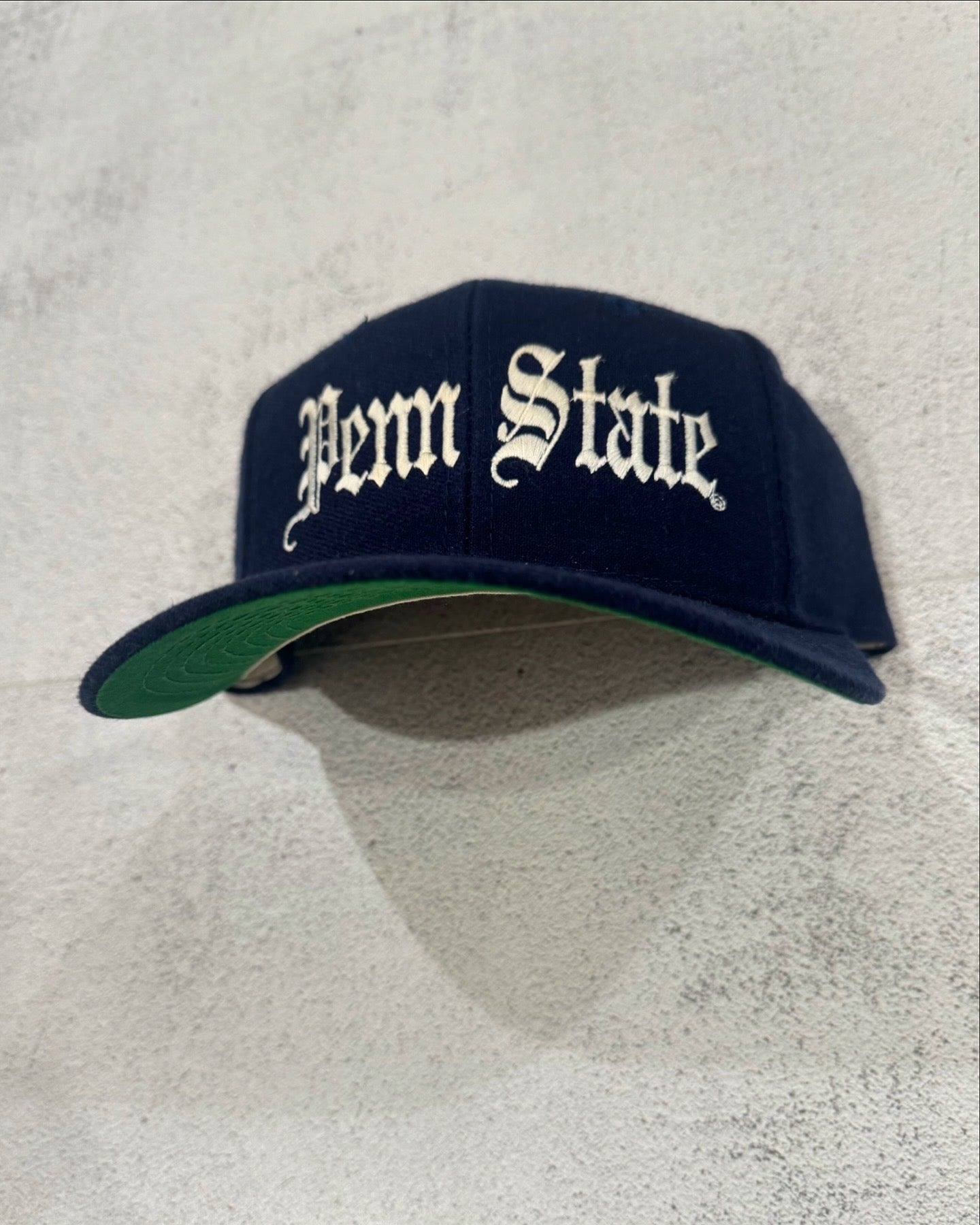 Vintage 90s Penn State “Old English” Baseball Cap BLUE