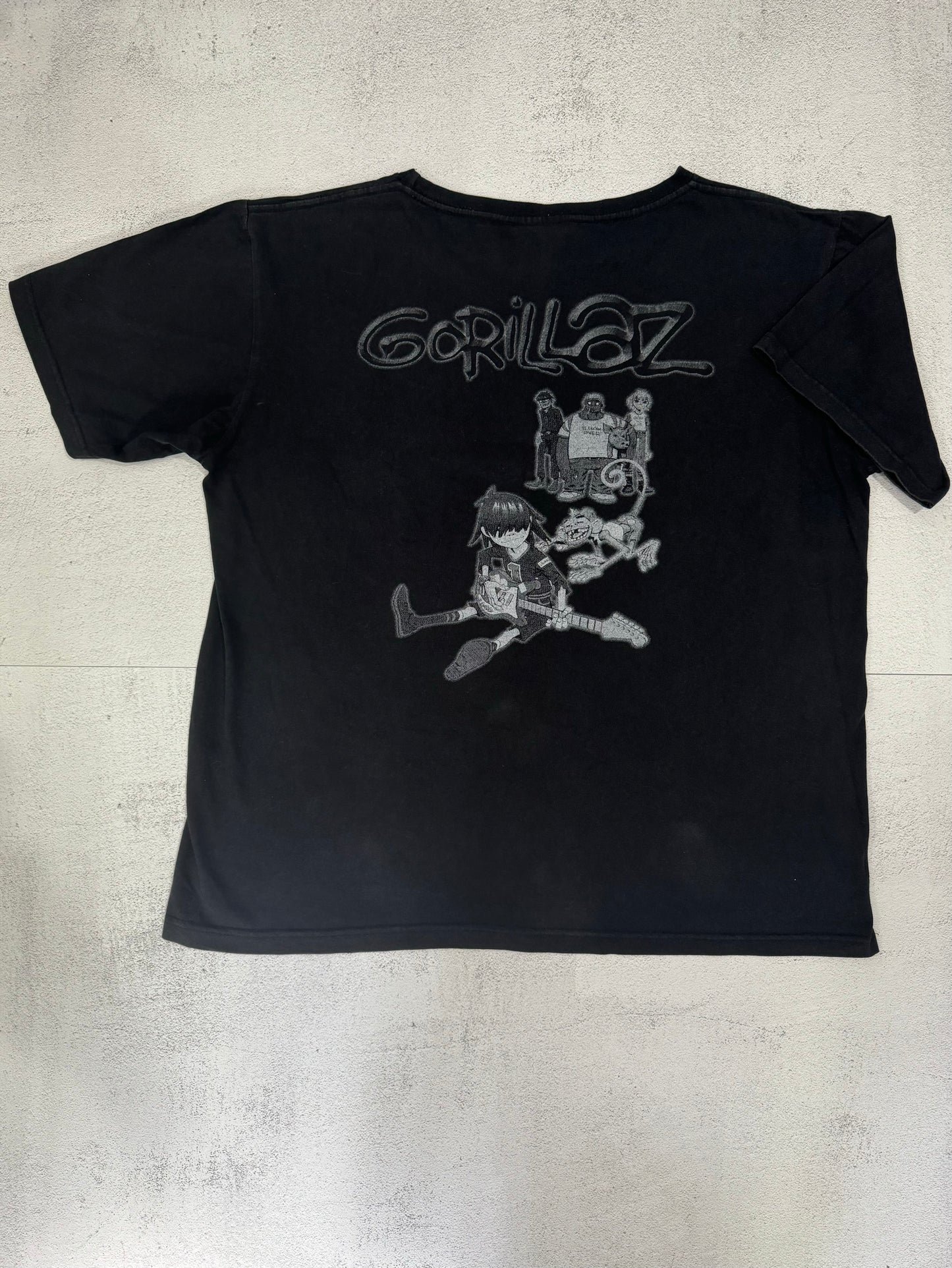 Vintage Gorillaz "Demon Days" 2000s T-Shirt XL