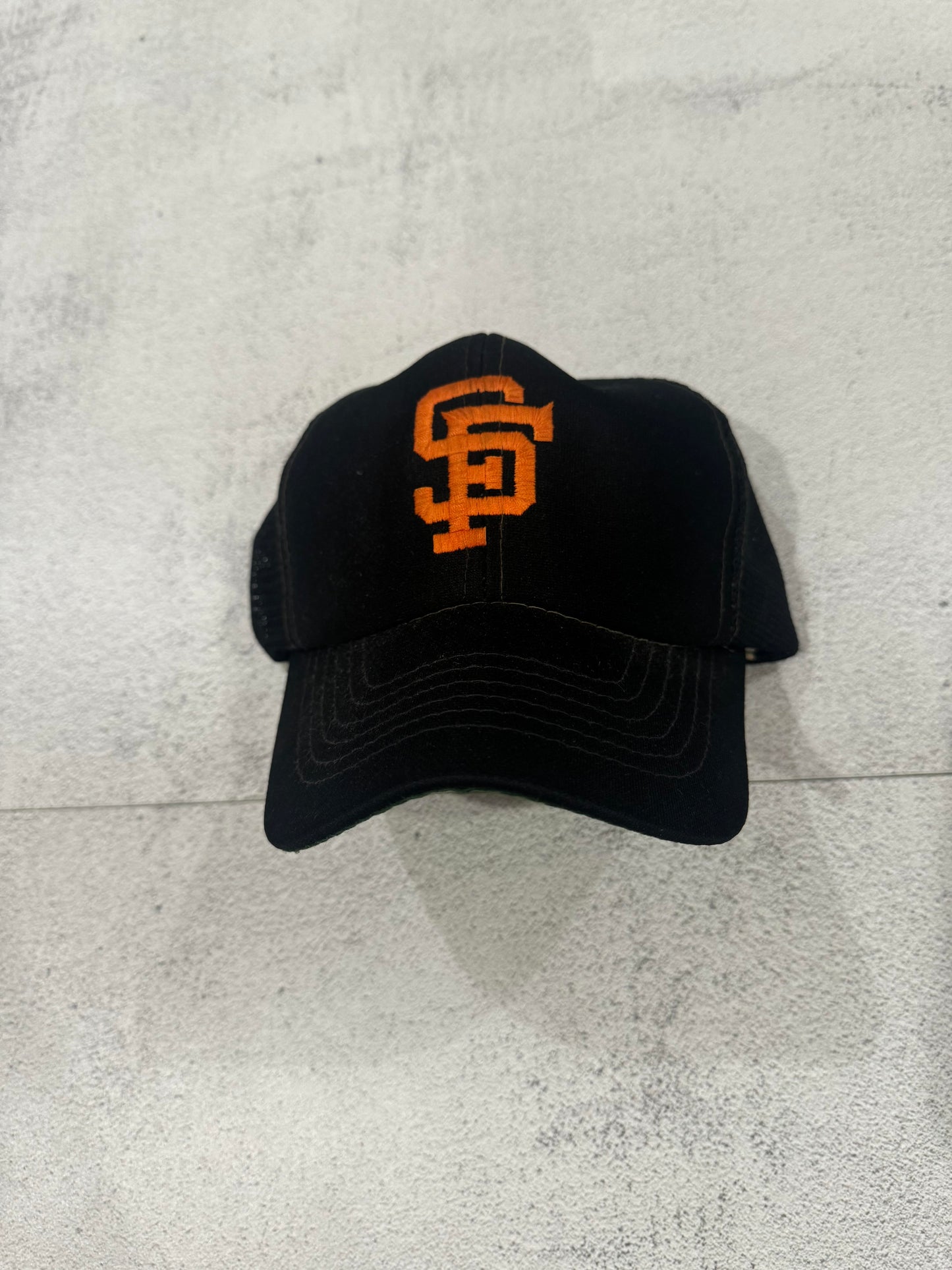 Vintage 90s San Franciso Giants Trucker Cap BLACK