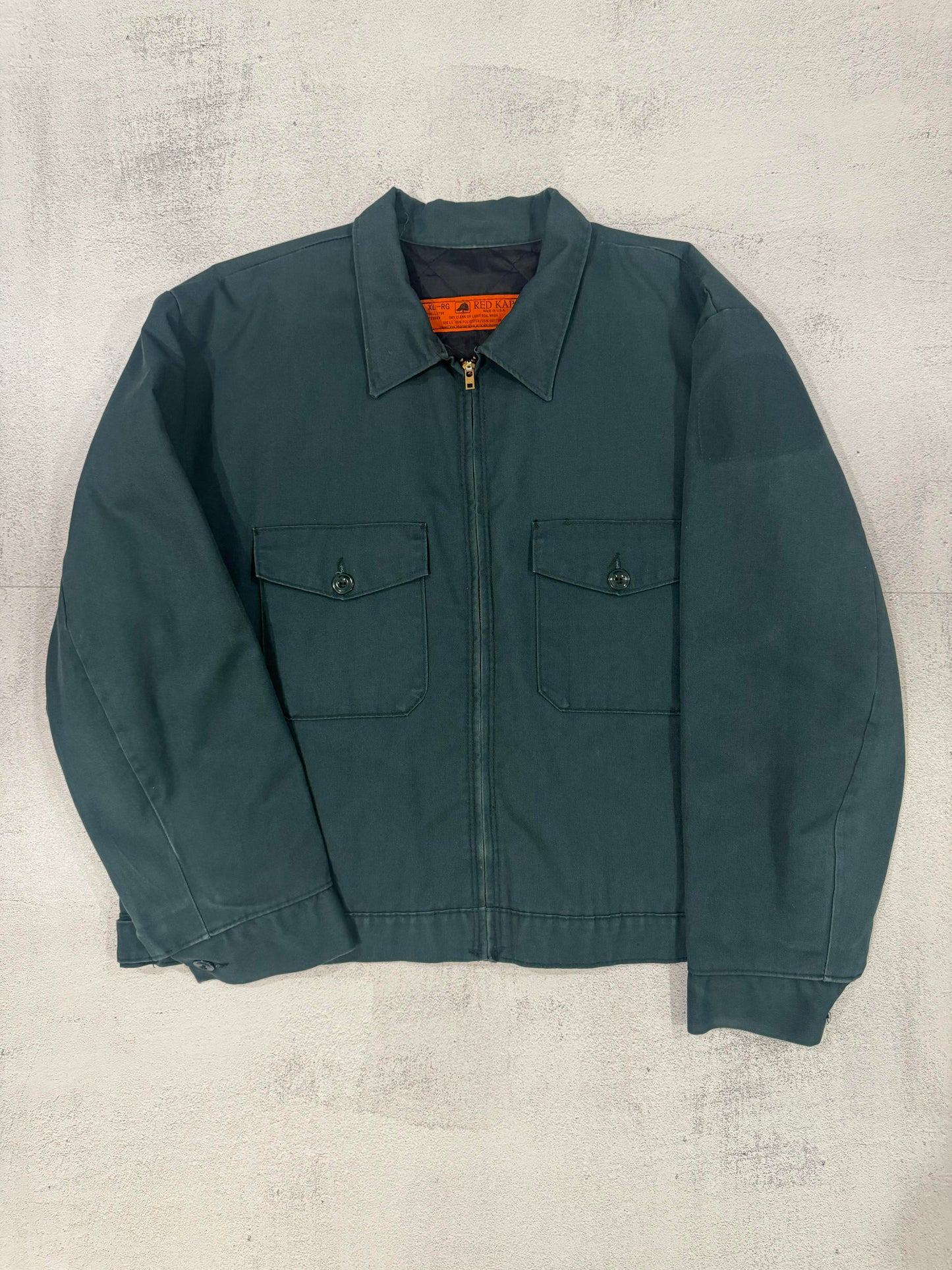 Vintage 00s Red Kap Work Jacket XL GREEN