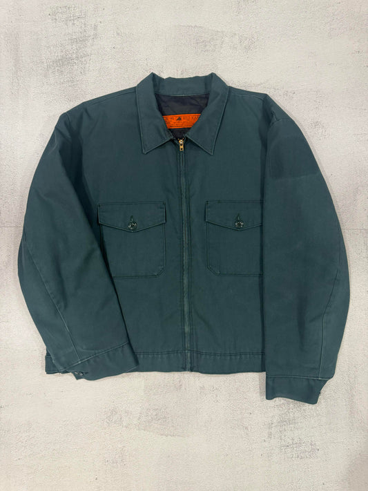 Vintage 00s Red Kap Work Jacket XL GREEN